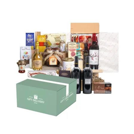 Gourmet fathers day food gift basket