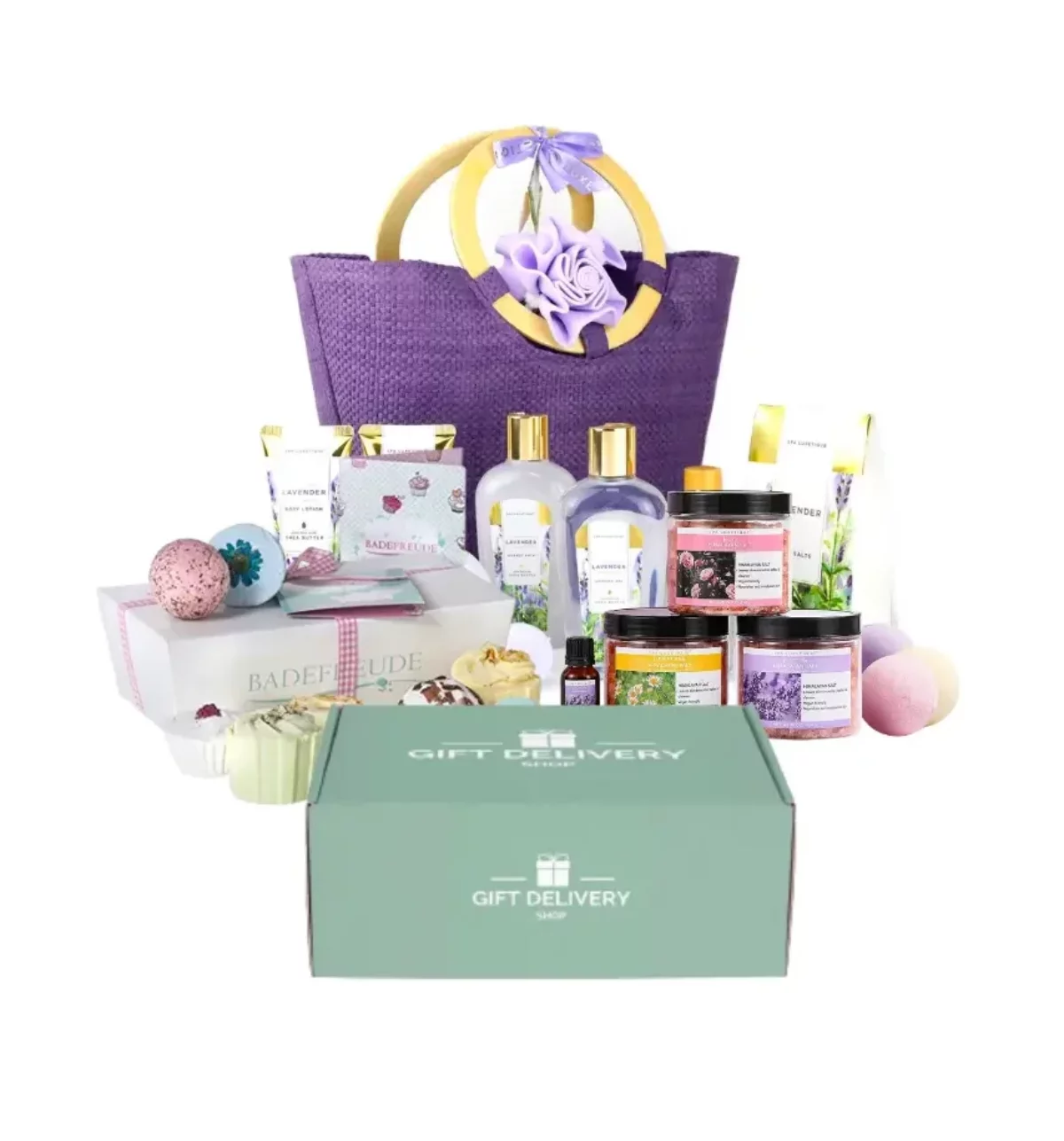 Women's Gift Baskets Spa Gift Basket for Her Sweet Blooms Spa Gift Basket  Mother's Day Gift Baskets Deluxe Spa Products -  Sweden