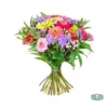 Send Multicolored Bouquet Flowers Gift Delivery