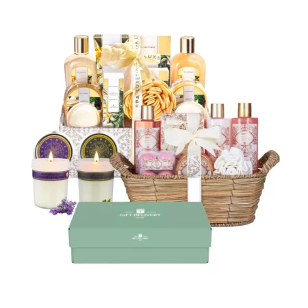 spa new year gift basket